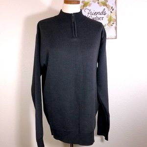 Kemistry Men’s 1/4 Zip Sweater/Sweatshirt Pullover